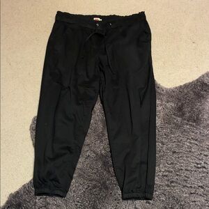 Black Drawstring Pants